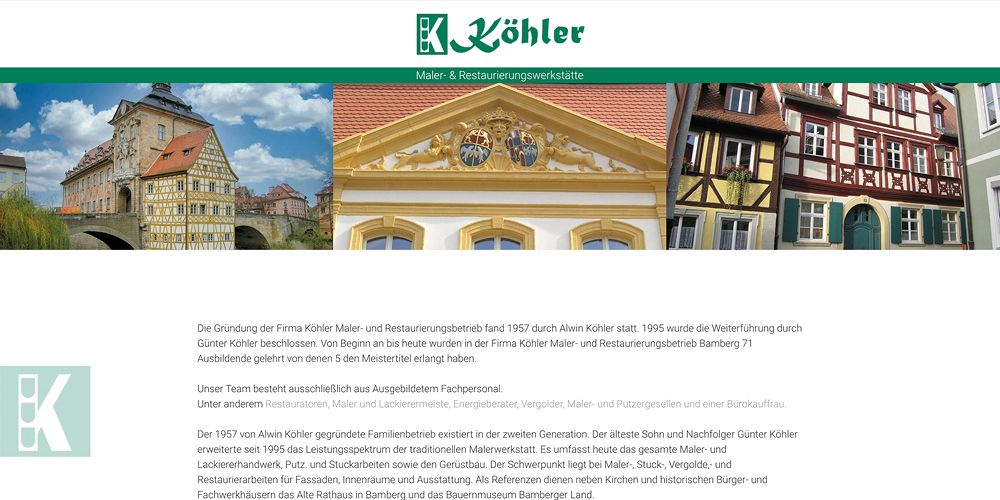 Köhler Maler & Restaurierungswerkstätte