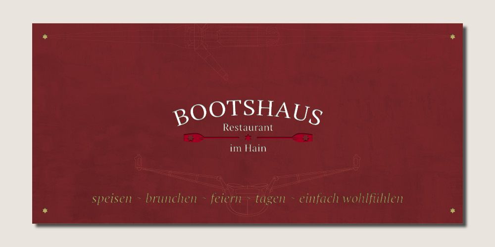 Bootshaus im Hain